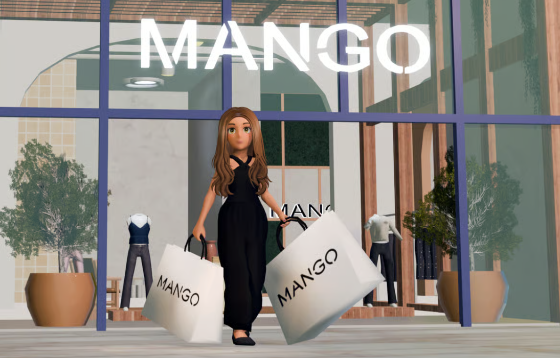 mango fashion brand metaverse virtual store
