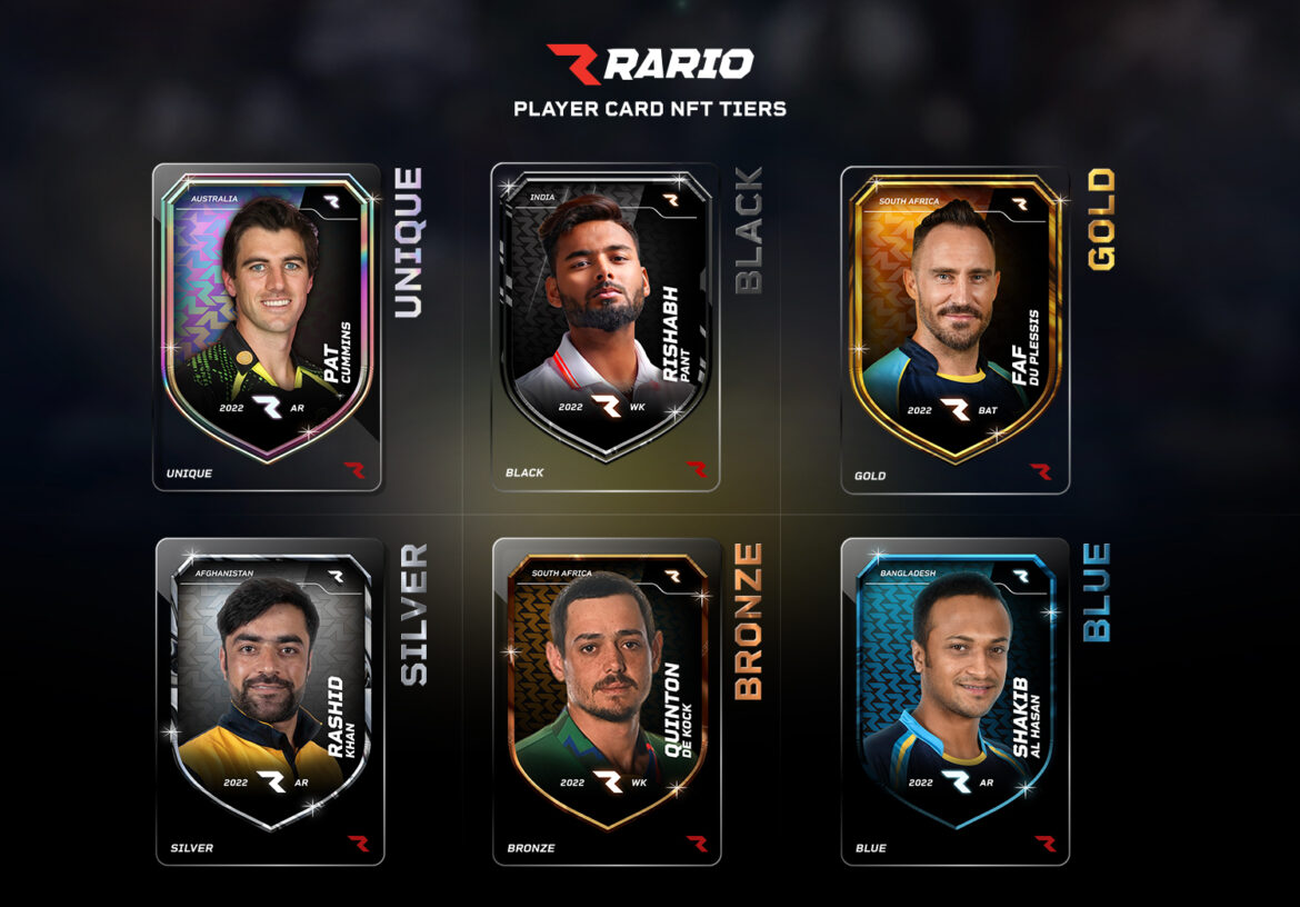 cricket rario Player-Card-NFT-Tiers