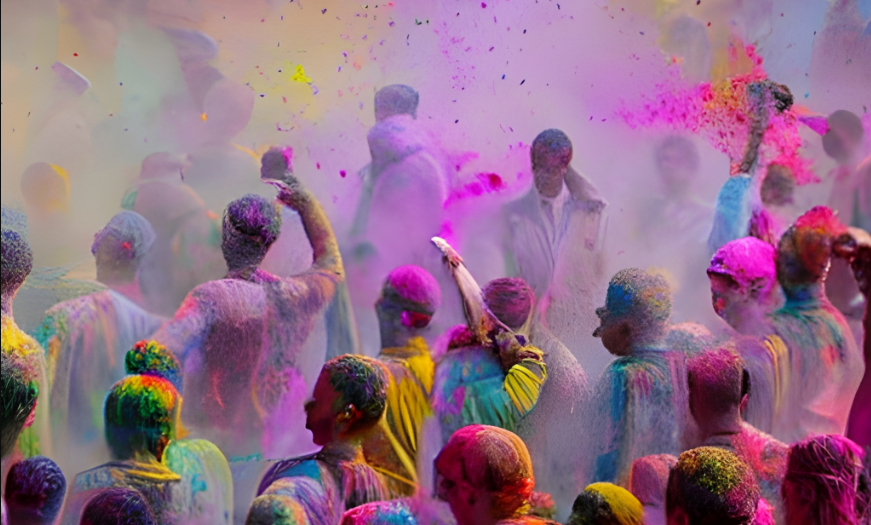 indian railway nft holi