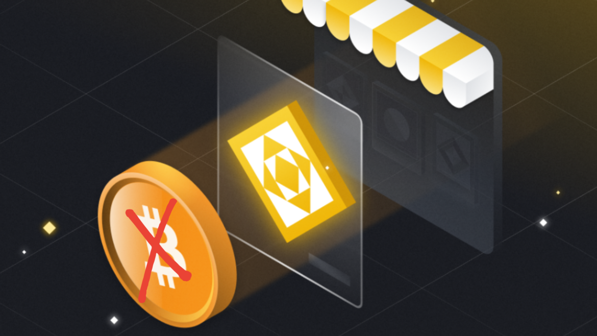 binance ends support for bitcoin NFTS