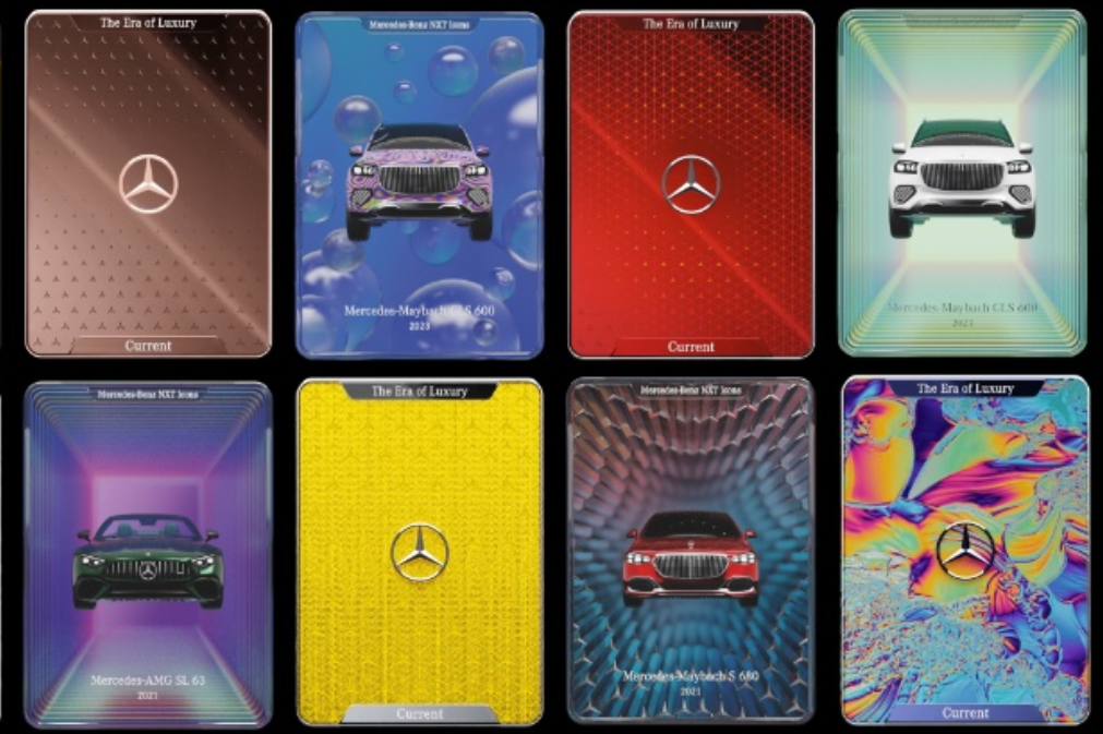 mercedes benz the era of technology nft collection