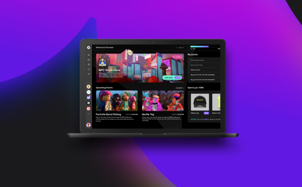 somnia metaverse browser