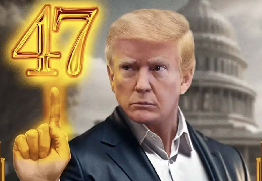 trump mugshot nft holder dinner