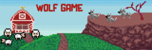 wolf game nft game banner image