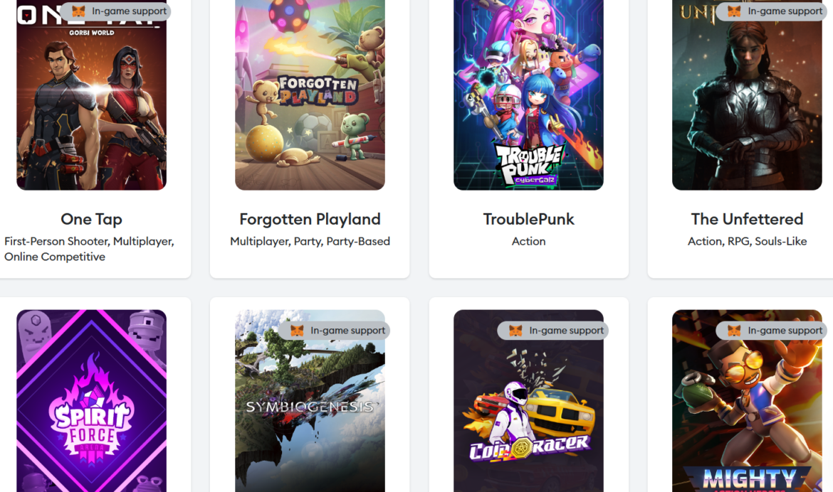 metamask nft game directory