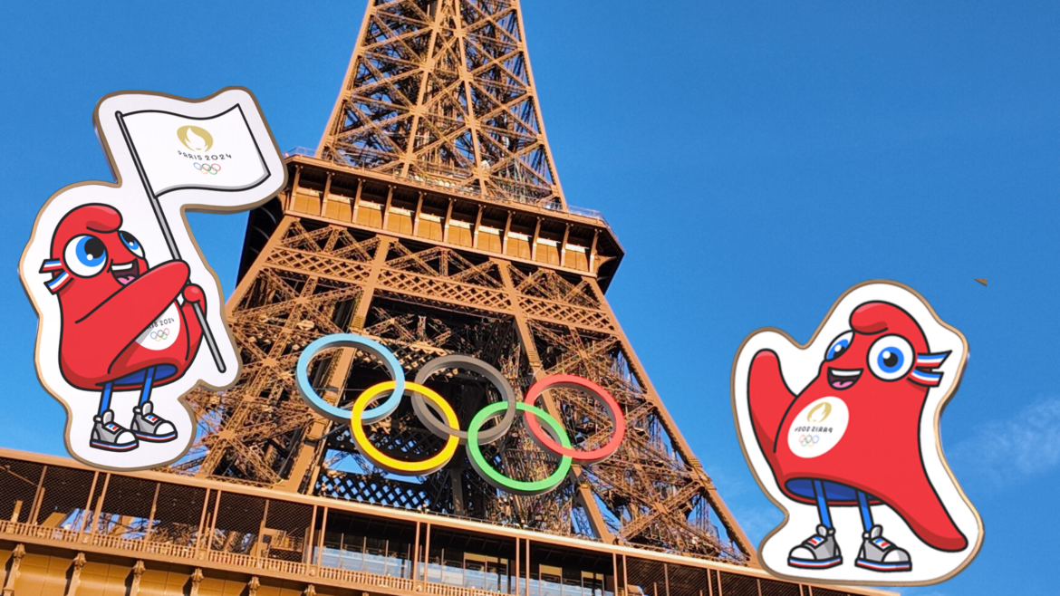 paris olympics games 2024 mascot nft pins